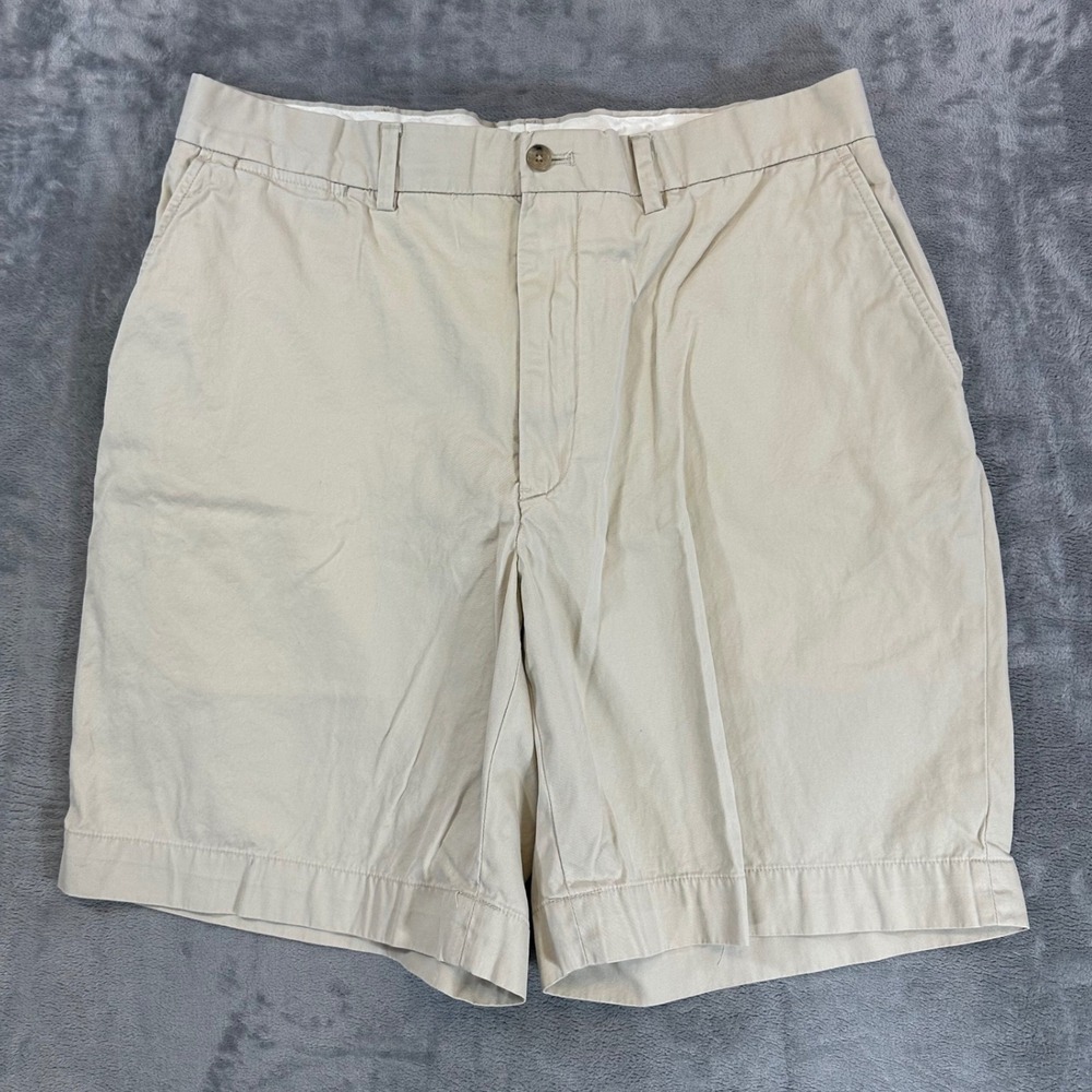 Polo Golf Ralph Lauren Chino Shorts Mens‎ Size 36 Tan Cotton Crest Patch